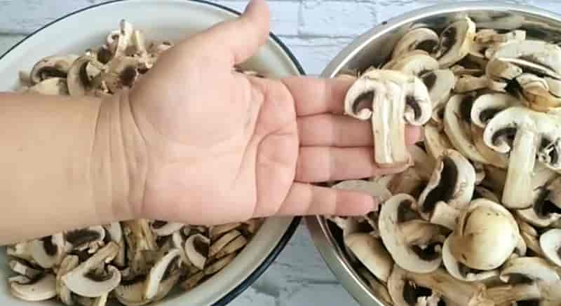 Как заморозить свежие грибы в морозилке